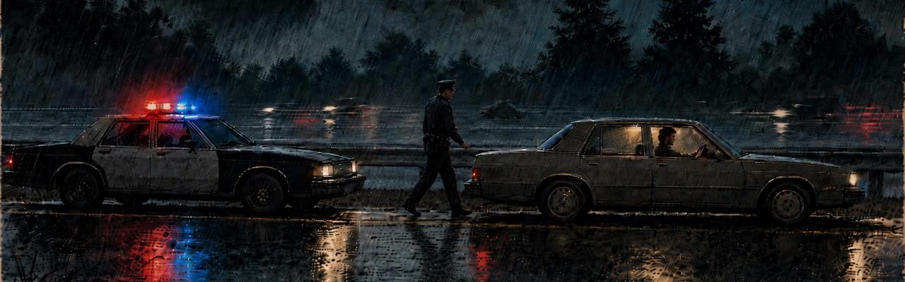 Pulled over by police