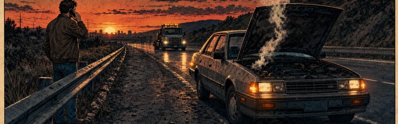 Engine overheated